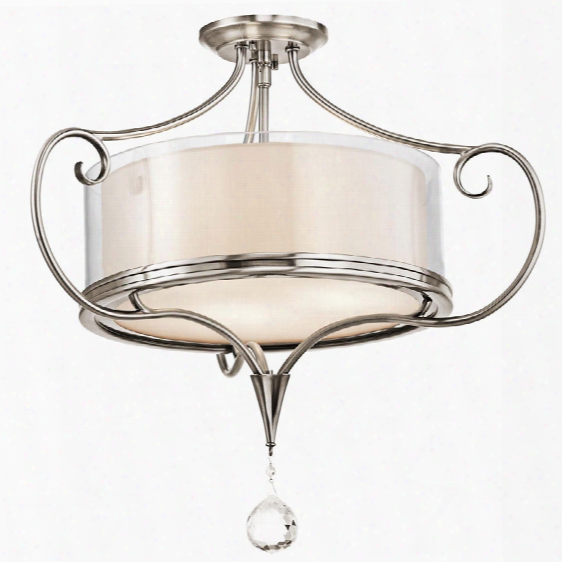 Kichler Lighting Lara 2-light Semi Flush