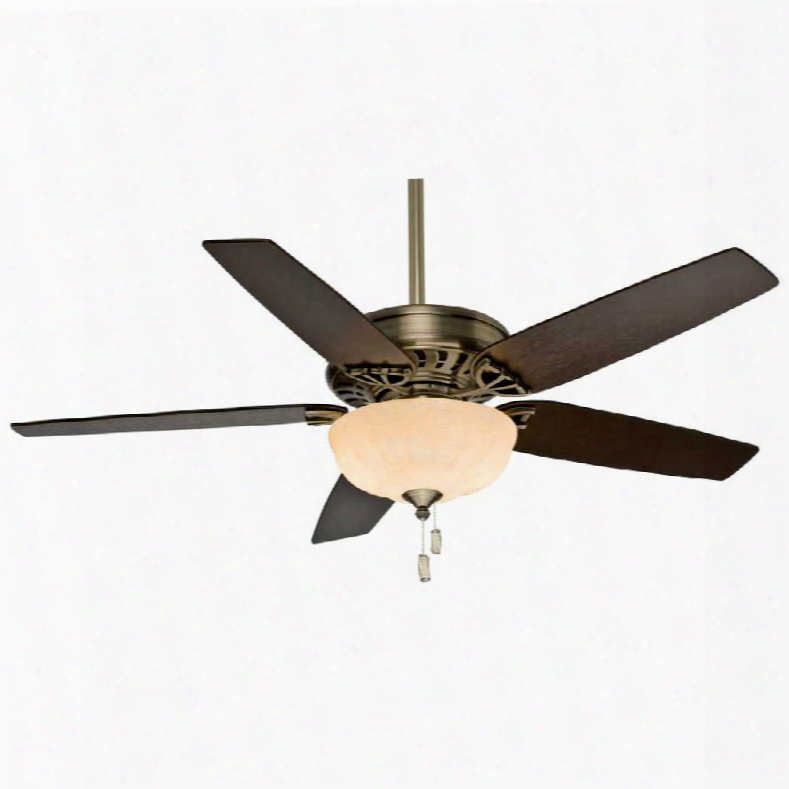 Casablanca Concentra Gallery  Ceiling Fan In Antique Brass