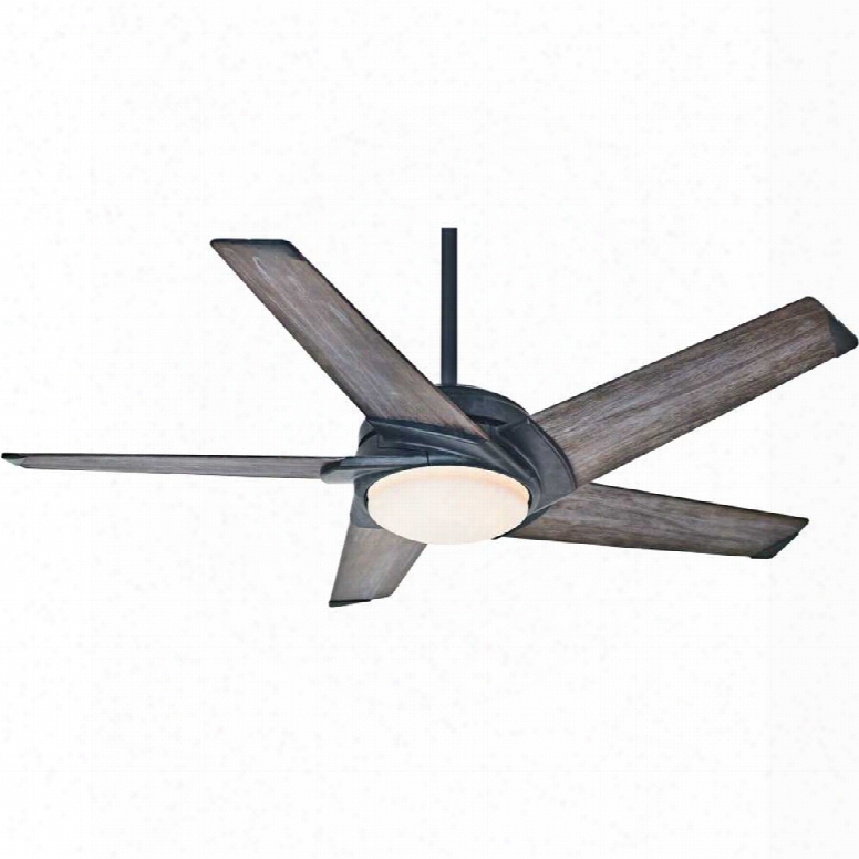 Casablanca Stealth Ceiling Fan In Aged Steel