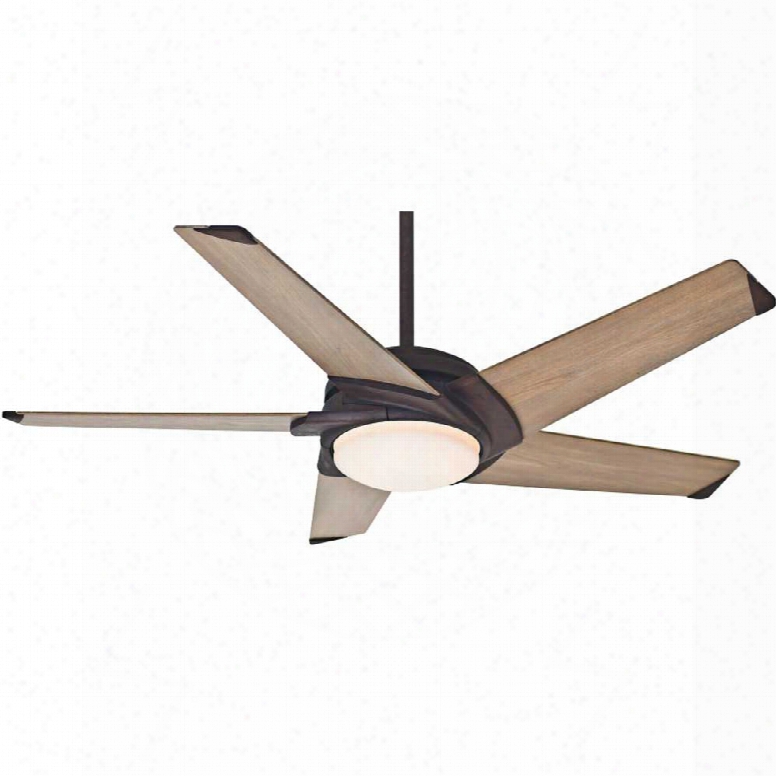 Casablancaa Stealth Ceiling Fan In Industrial Rust