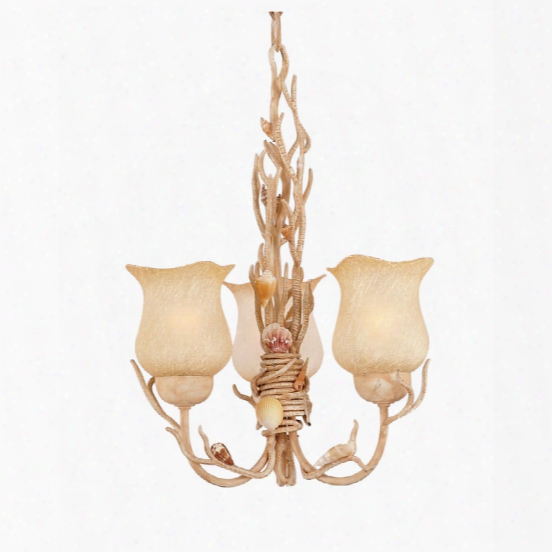 Kalco Atlantis 3-light Chandelier