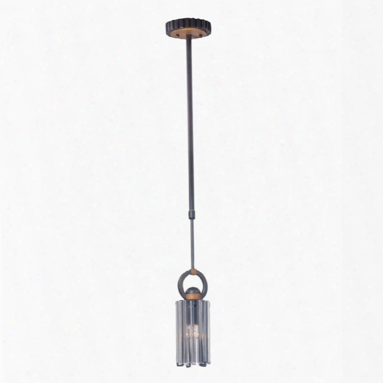 Kalco Foster 1-light Minipendant With Cut Crystal Shade