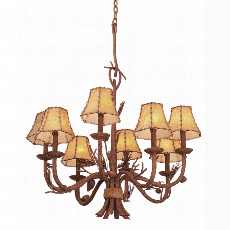 Kalco Ponderosa 8-light Chandelier