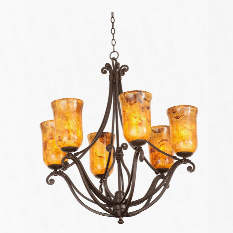 Kalco Somerset 6-light Chandelier