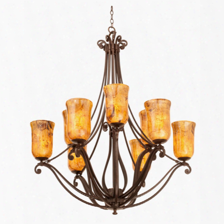 Kalco Somerset 9-light Chandelier