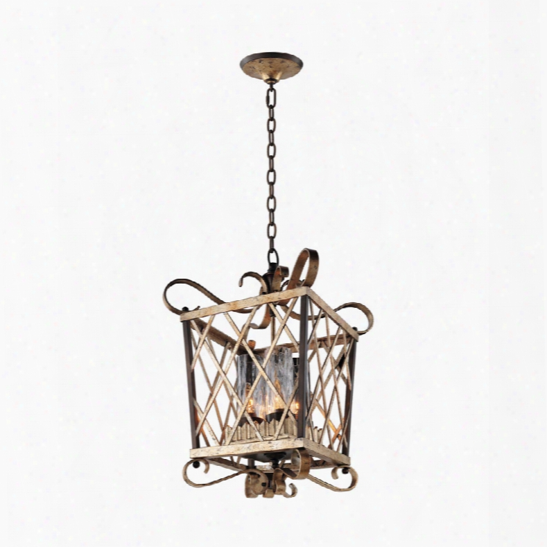 Kalco Trellis 4-light Pendant