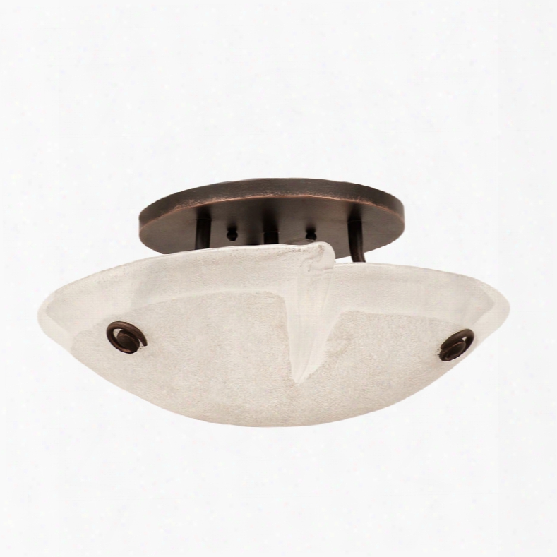 Kalco Tribecca 3-light 16 In. Flush Mount