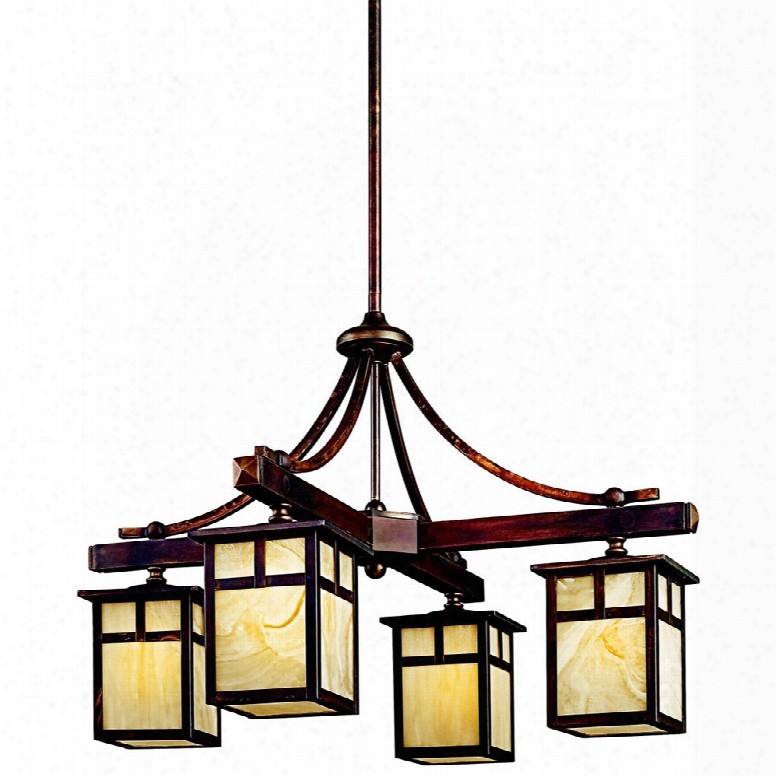 Kichler Lighting Alameda Outdoor 4-light Chandelier