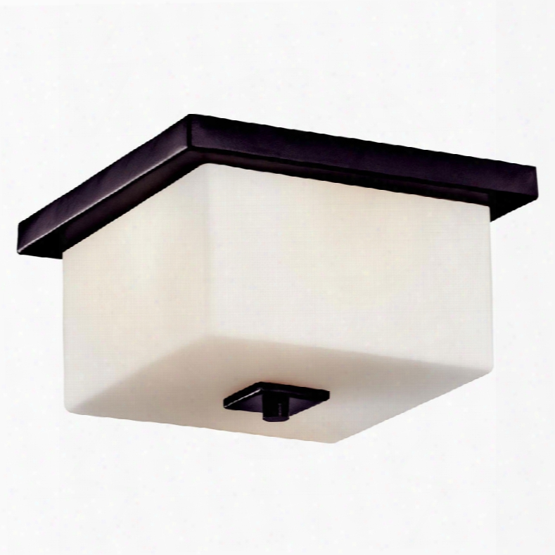 Kichler Lighting Bowen Outdoor 2-light Flush Mount