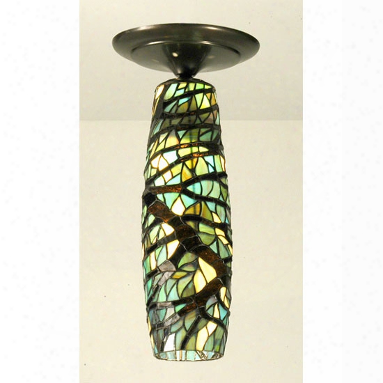 Meyda Tiffany Branch & Sky Flush Mount