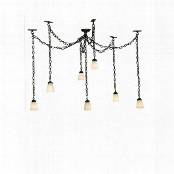 Meyda Tiffany Castilian 7-light Adjustable Pendant