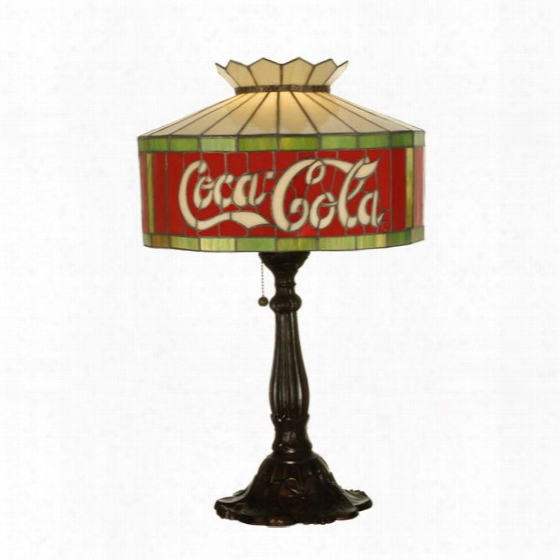 Meyda Tiffany Coca-cola Taable Lamp