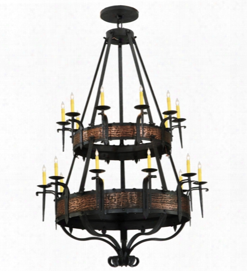 Meyda Tiffany Costello 20-light Two Tier Chandelier