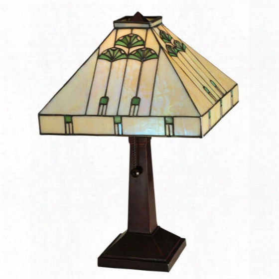 Meyda Tiffany Ginkgo Table Lamp