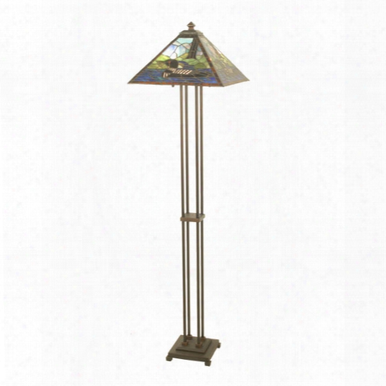 Meyda Tiffany Loon Floor Lamp