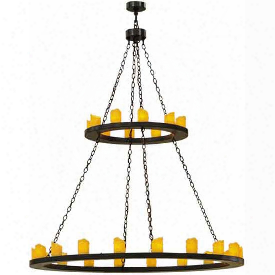 Meyda Tiffany Loxley 28-light Two Tier Chandelier