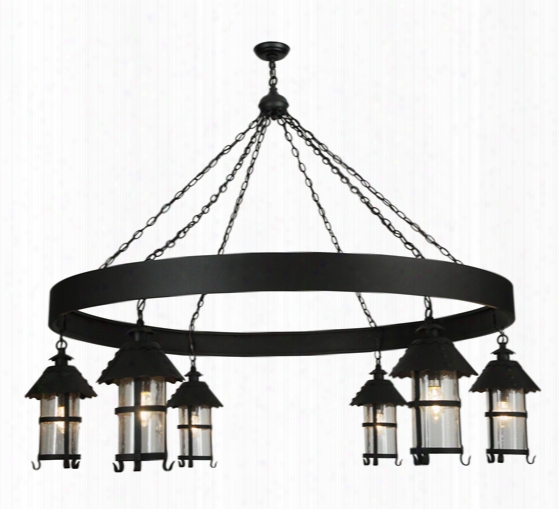 Meyda Tiffany Rutland 6 Lantedn Chandelier