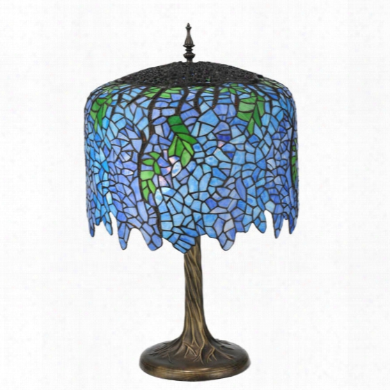 Meyda Tiffany Tiffany Wisteria Table Lamp