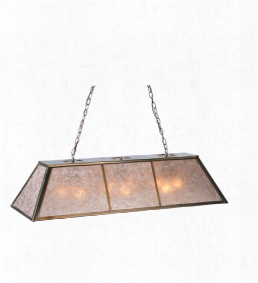 Meyda Tiffany Tri-panel Oblong Pendant