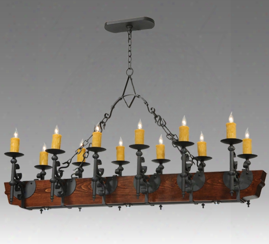 Meyda Tiffany Tudor Led 12-light Chandelier