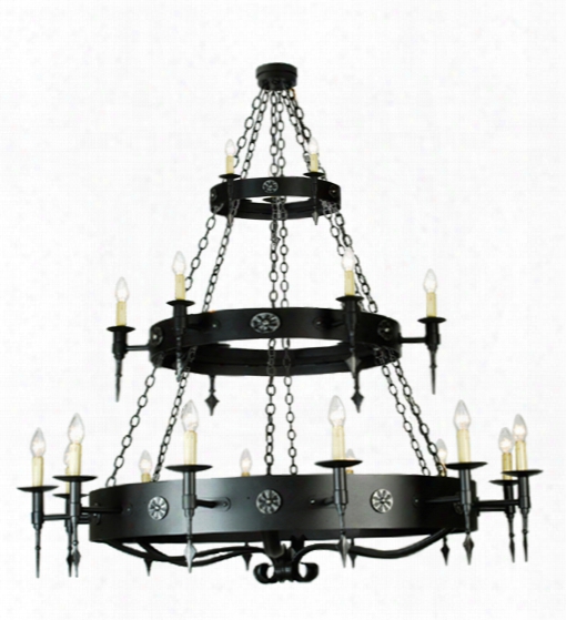 Meyda Tiffany Warwick 21-light Three Tier Chandelier