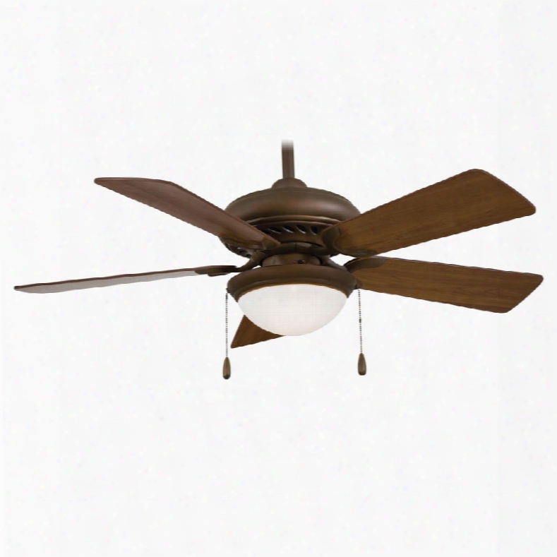 Minka Aire 44 In. Supra Ceiling Fan In Oil-rubbed Bronze W/ Light