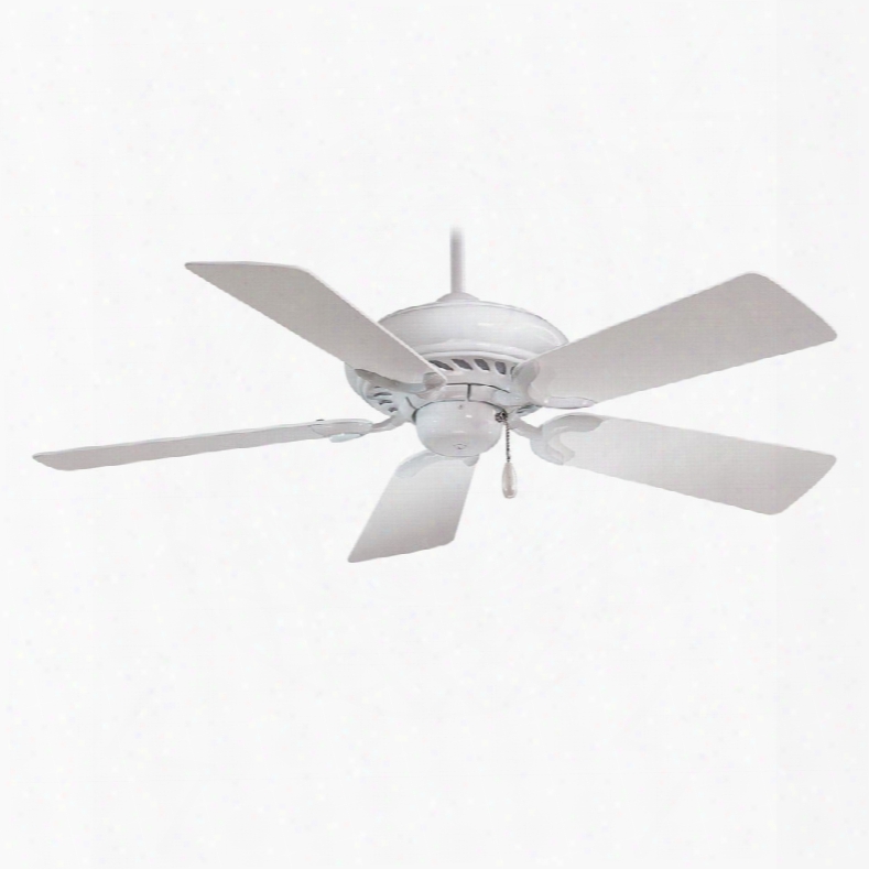 Minka Aire 44 In. Supra Ceiling Fan In White