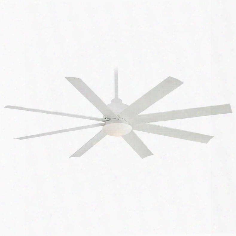 Mnika Aire Slipstream Ceiling Fan In White