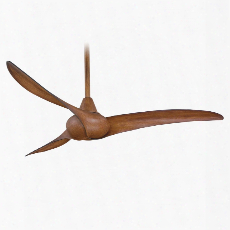 Minka Aire Wave Ceiling Fan In Distressed Koa