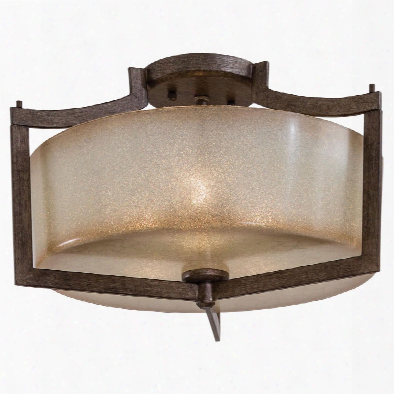 Minka Lavery Clarte 3-light Semi Flush