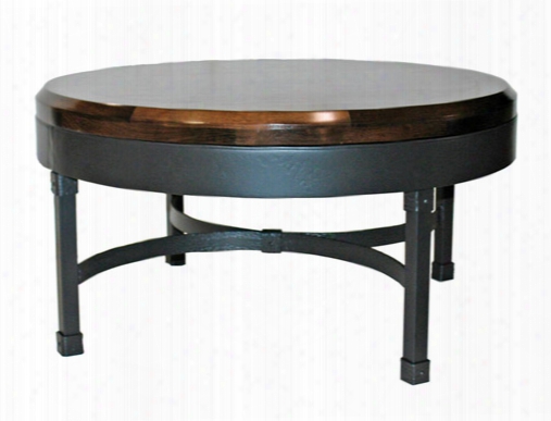 Stone County Ironworks Cedarvale Round Coffee Table