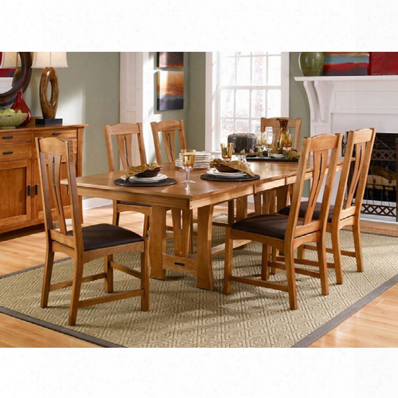 Aamerica Cattail Bungalow Trestle Table