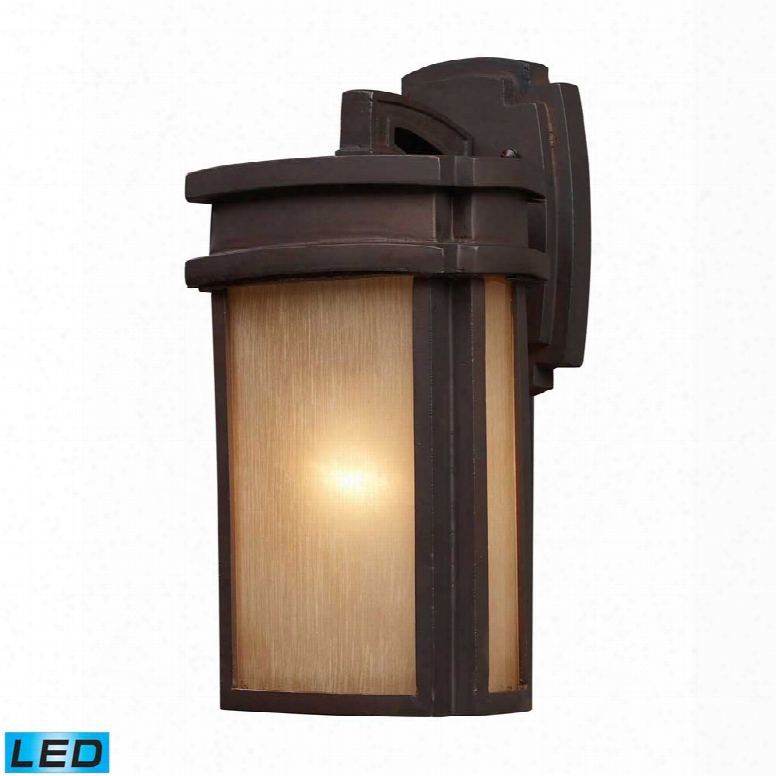 Elk 1-light Outdoor Sconce In Clay Bronze