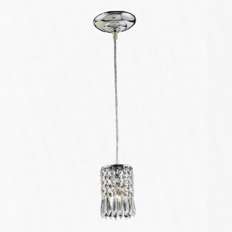 Elk 1-light Pendant In Polished Chrome