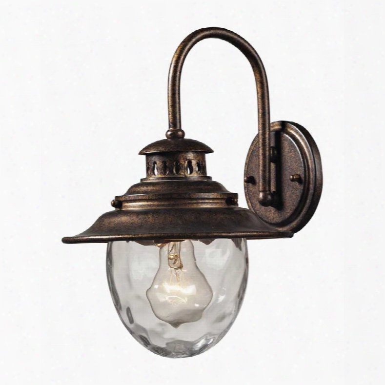 Elk Searsport 1-light Outdoor Sconce In Regal Bronze