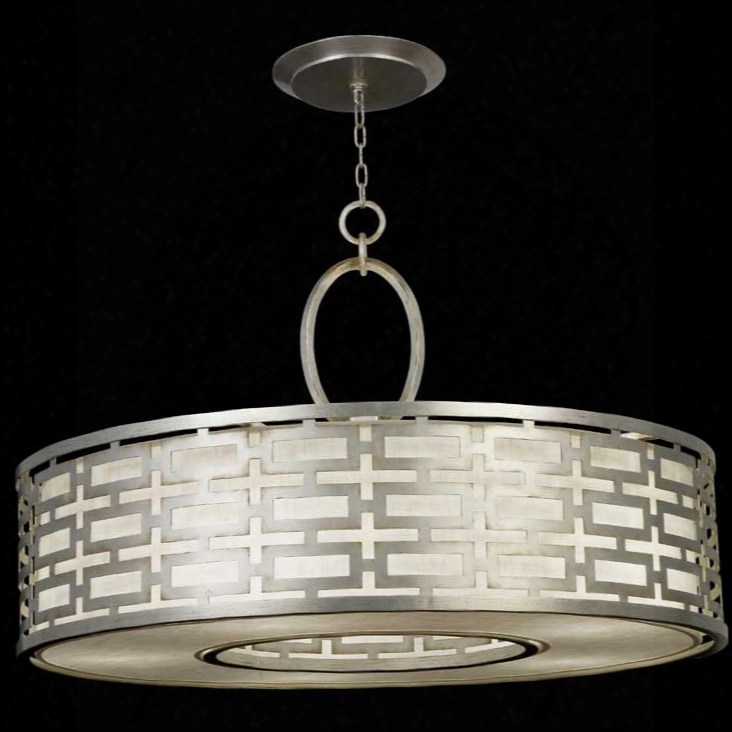 Fine Art Lamps Allegretto Silver Large Pendant