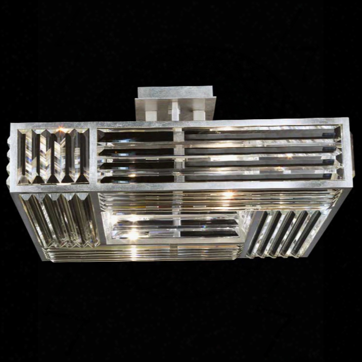 Fine Art Lamps Crystal Enchantment Semi-flush Ceiling Fixture