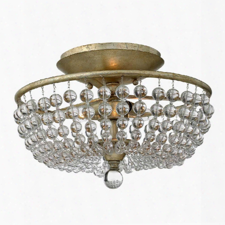 Fredrick Ramond Caspia 2-light Semi Flush Foyer