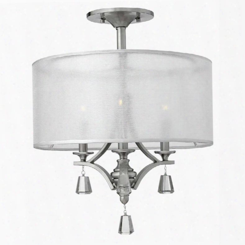 Fredrick Ramond Mime 3-light Semi Foyer