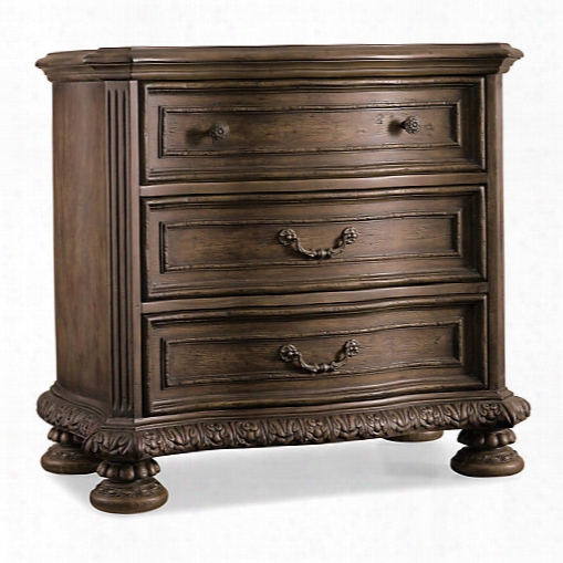 Hooker Rhapsody Three Drawer Nightstand