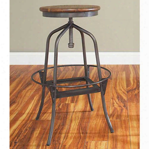 Largo Abbey Adjustable Swivel Bar Stool