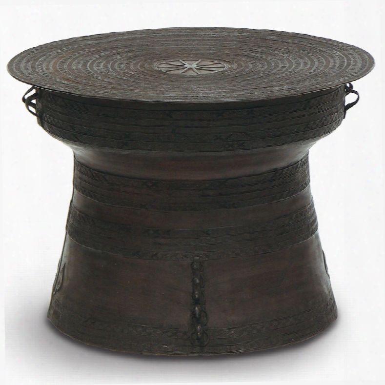 Palecek Bronze Rain Drum-large
