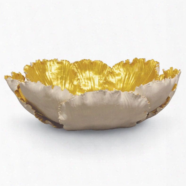 Palecek Large Ceramic Tulip Bowl