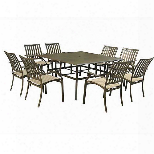 Panama Jack Island Breeze 9 Piece Dining Set