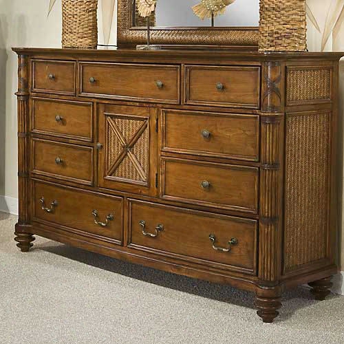 Panama Jack Island Breeze Bow Front Dresser