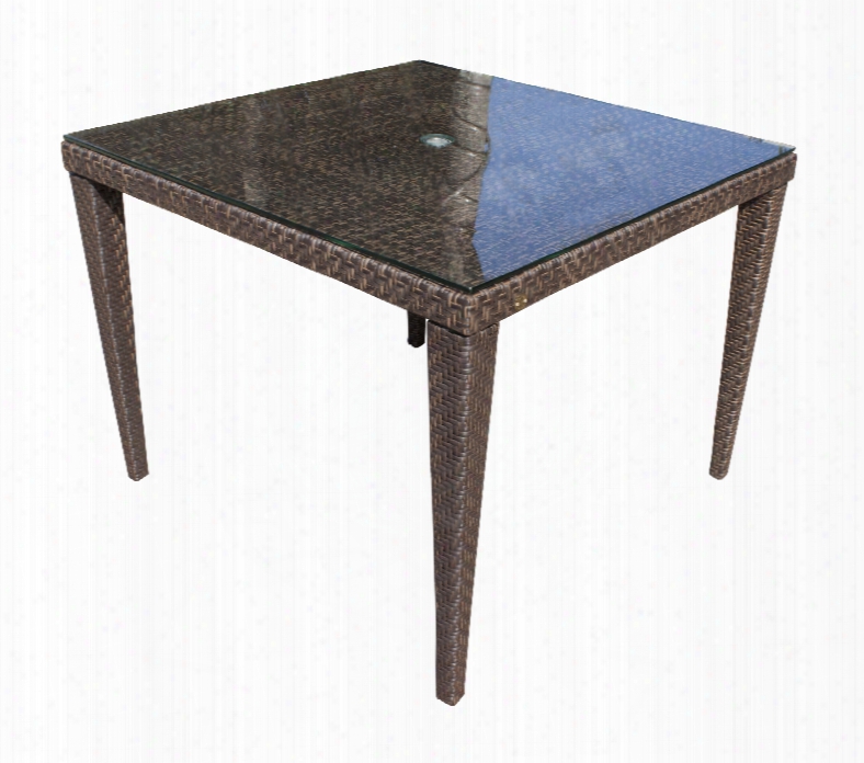 Pelican Reef Atlantis Patio Woven Square Dining Table