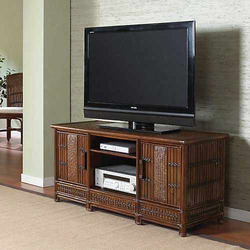 Pelican Reef Polynesian Plasma Tv Stand