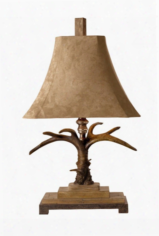 Uttermost Stag Horn Table Lamp