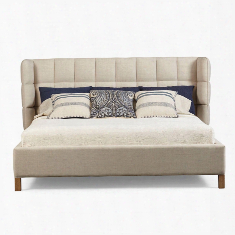 Art Furniture Epicenters-austin North Loop Queen Upholstered Shelter Bed