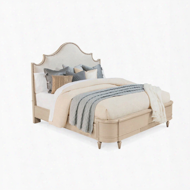 Art Furniture Roseline Claire Qu Een Upholstered Sleigh Bed